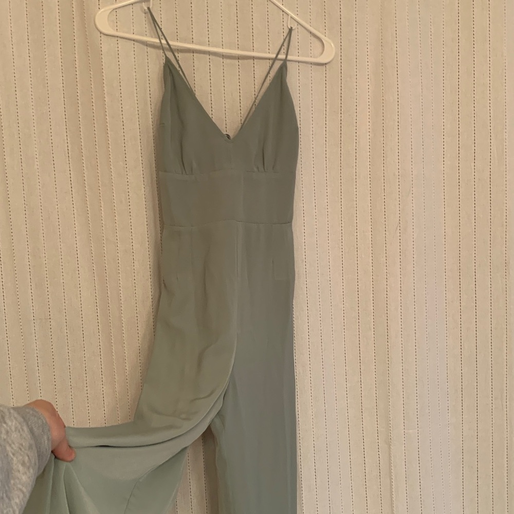 Abercrombie & Fitch Light Blue Jumpsuit - Picture 4 of 5